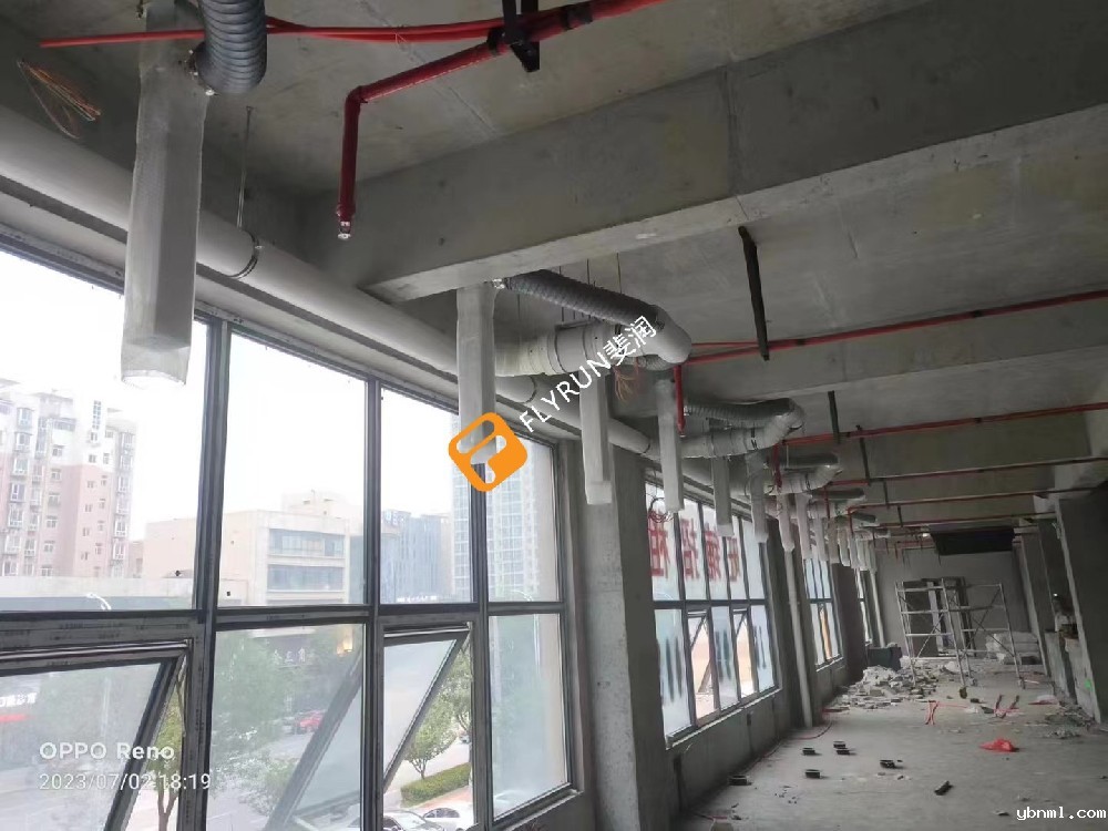 北京地区医院艾灸排烟系统安装完成案例