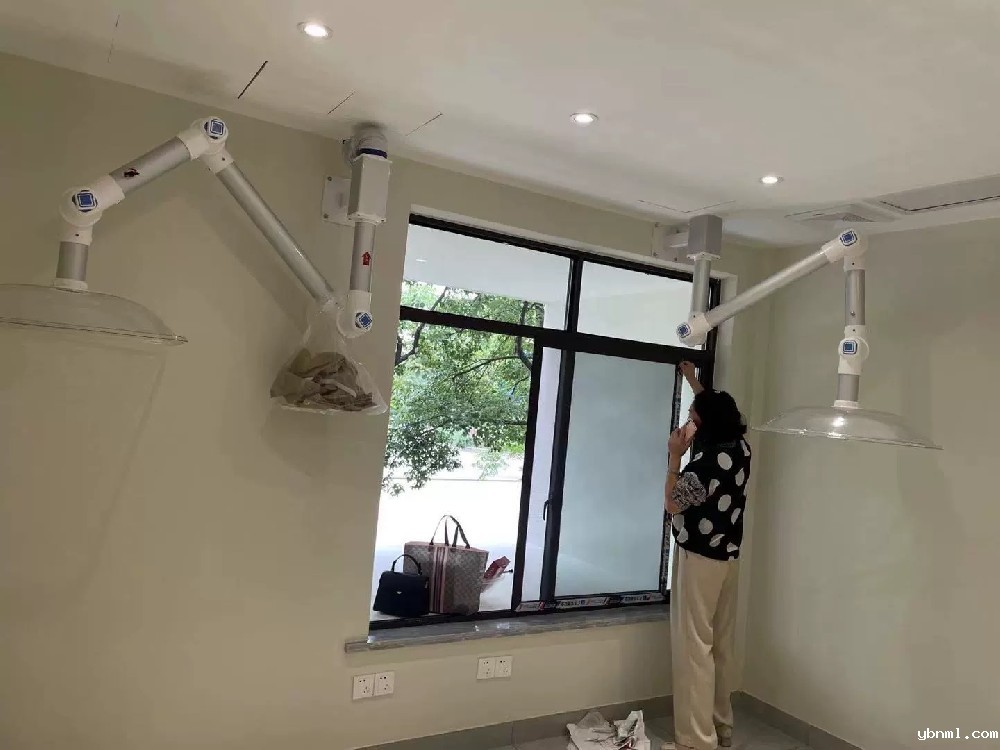 艾灸排烟无噪音排烟系统