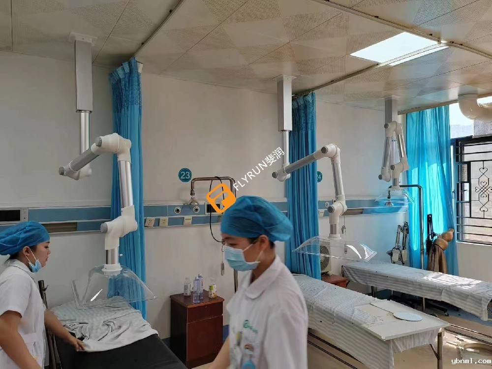 医院艾灸馆排烟管道安装方法