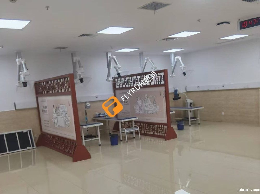 安徽安庆市医院艾灸排烟系统安装完成