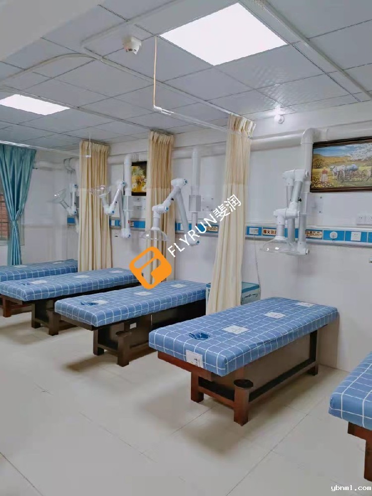 艾灸排烟系统大吸力静音设计方案